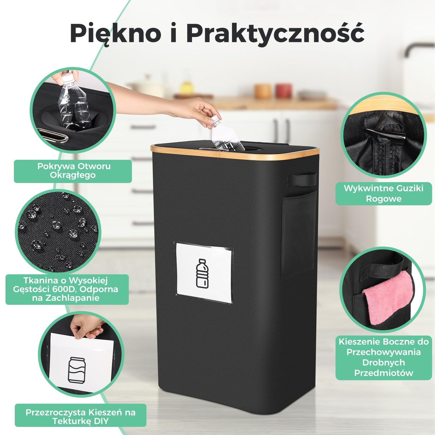 EcoBin 105L – Wszystkie butelki w jednym miejscu